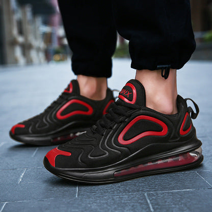 Large Air Cushioned Low-top Running Shoes
