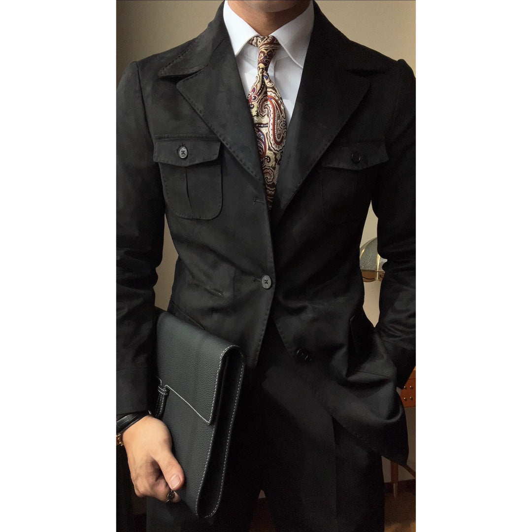 Elegance Quality Suede Jacket