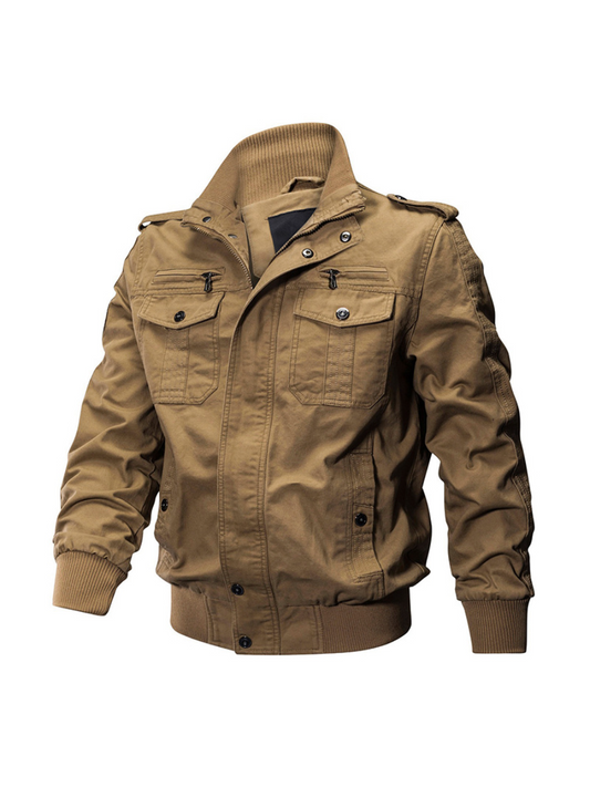 Tough Bomber Multi-pocket Jacket
