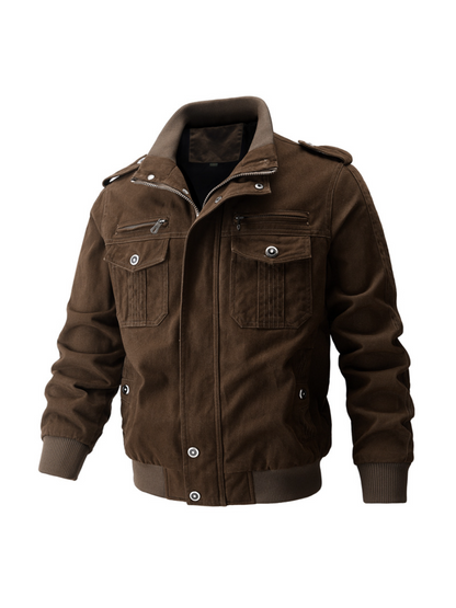 Tough Bomber Multi-pocket Jacket
