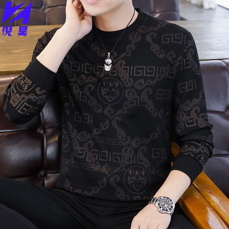 Light luxury casual fashion men's sweatshirt
